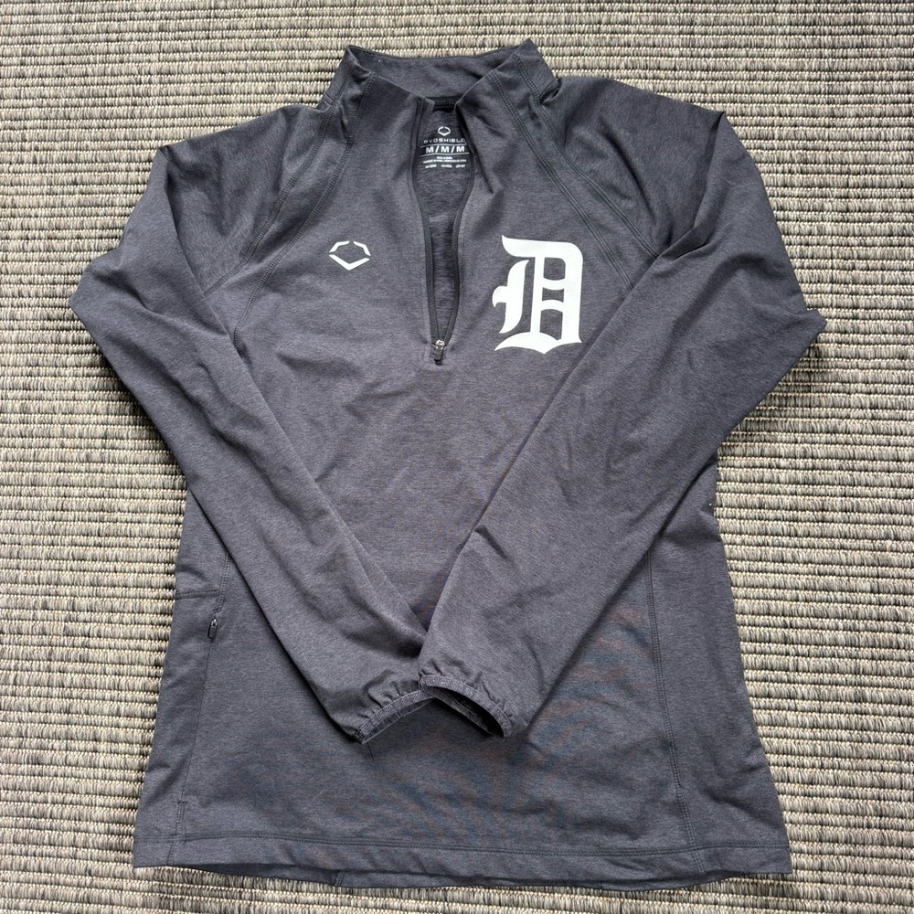 Evoshield Women's Quarter-Zip Detroit Tigers “D” Sweatshirt